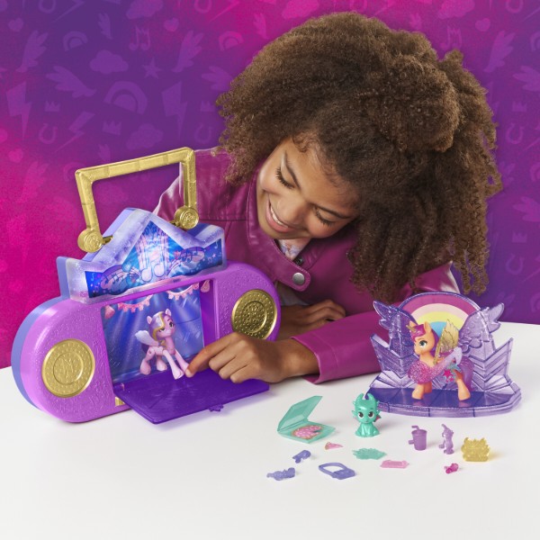 Фото - Коллекционные фигурки набор Hasbro MY LITTLE PONY Музыкальный центр (F3867)