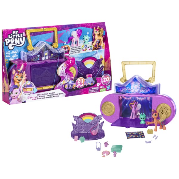 Фото - Коллекционные фигурки набор Hasbro MY LITTLE PONY Музыкальный центр (F3867)