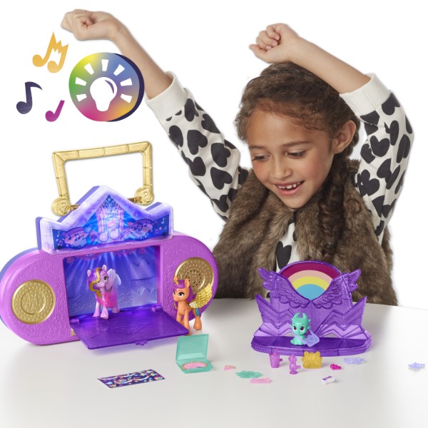 Фото - Коллекционные фигурки набор Hasbro MY LITTLE PONY Музыкальный центр (F3867)