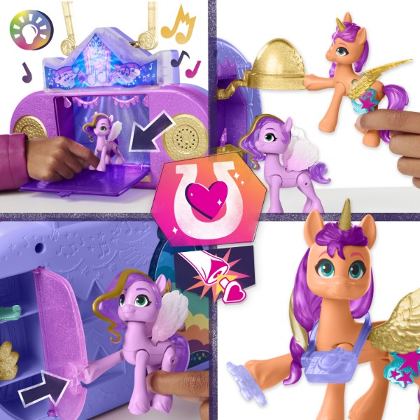 Фото - Коллекционные фигурки набор Hasbro MY LITTLE PONY Музыкальный центр (F3867)