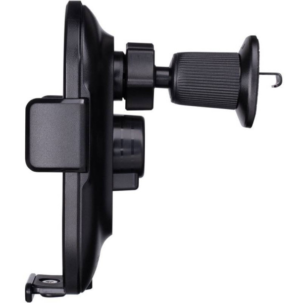 Фото - Автодержатель с беспроводной зарядкой Gelius Tesseract GP-WCH010X Black (99055)