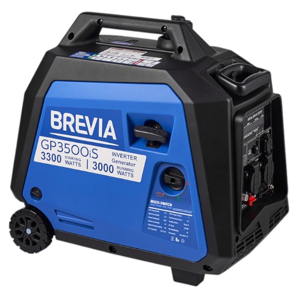 Фото - Генератор інверторний Brevia 3,3 кВт (GP3500iES)