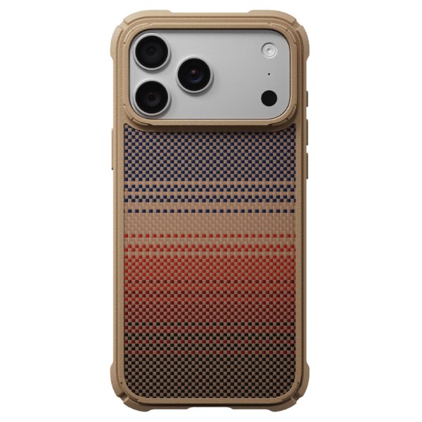 Фото - Чохол для смартфону Pitaka Cairn Military Grade Protective Case Sunset for iPhone 18 Pro/17 Pro (KI1802CP2)