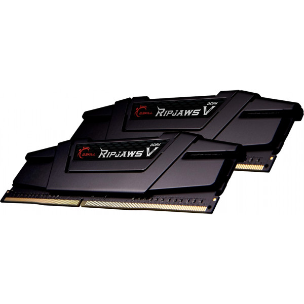 Фото - Память DDR G.Skill 2x8GB/3200 Ripjaws V Black (F4-3200C16D-16GVKB)