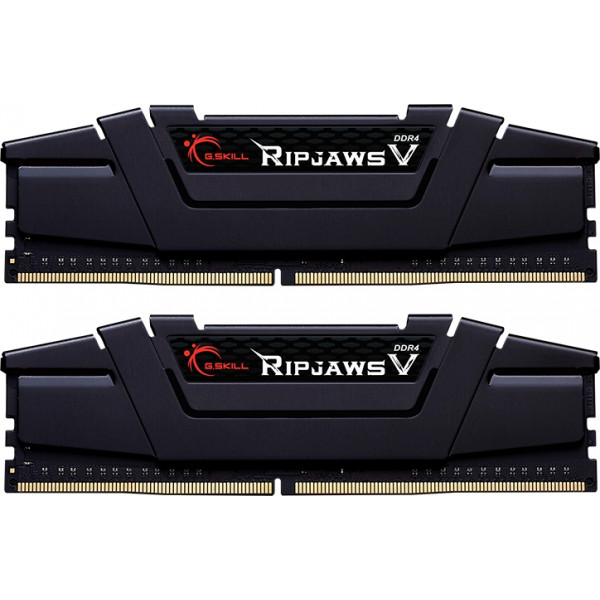 Фото - Память DDR G.Skill 2x8GB/3200 Ripjaws V Black (F4-3200C16D-16GVKB)