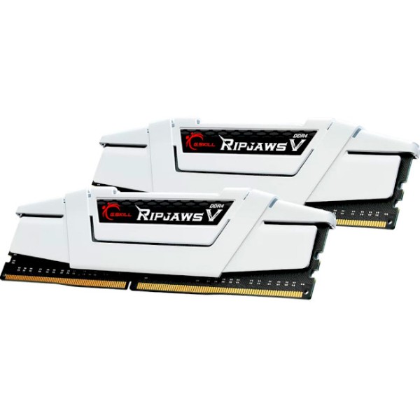 Фото - Память DDR G.Skill Ripjaws V White DDR4-3600 32GB (2x16GB) (F4-3600C18D-32GVW)