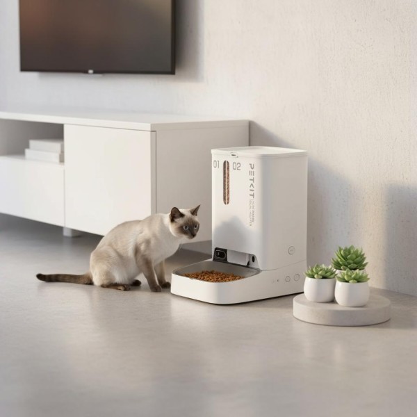 Фото - Смарт-годівниця PETKIT YumShare Dual-hopper with Cam (P591)