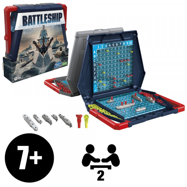 Фото - Настільна гра стратегічна (5-7 років) Hasbro Морський бій (F4527)