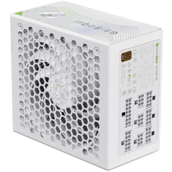 Фото - Блок живлення для ПК Gamemax GM 800B WH Fully-modular New