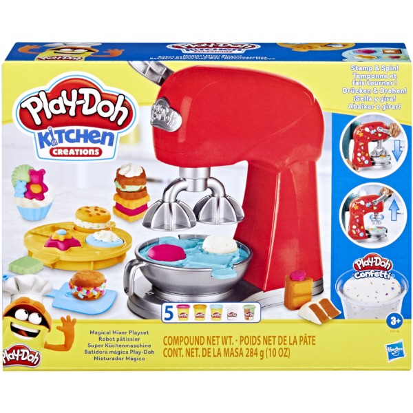 Фото - Наборы для лепки Hasbro Play-Doh "Волшебный миксер" (F4718) Фото - Наборы для лепки Hasbro Play-Doh "Волшебный миксер" (F4718)