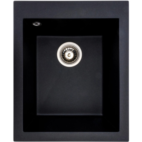 Фото - Мойка кухонная VALESO 4150 SOKIL матовая (черный металлик)
