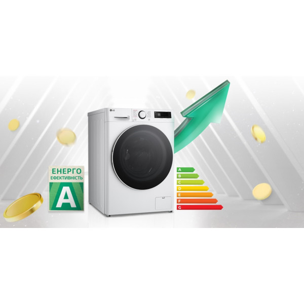 Фото - Пральна машина LG F4Y5RS0W
