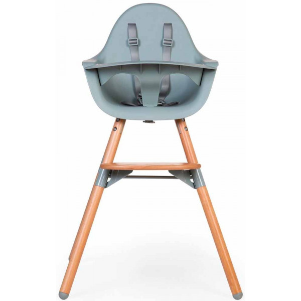 Фото - Стульчик для кормления классический Childhome Evolu 2 Natural/Mint (CHEVOCHMI)
