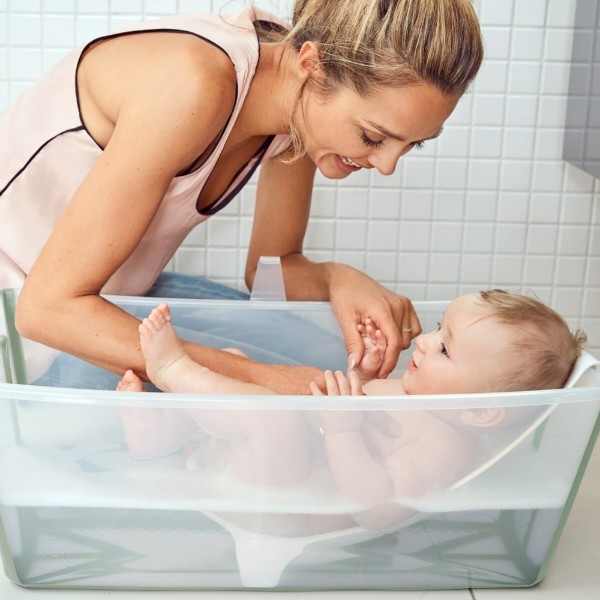 Фото - Детская ванночка Stokke Flexi Bath и подставка Sandy Beige (531512)