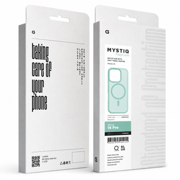 Фото - Чехол для смартфона Armorstandart Mystiq MagCase for Apple iPhone 16 Pro Turquoise (ARM91581)