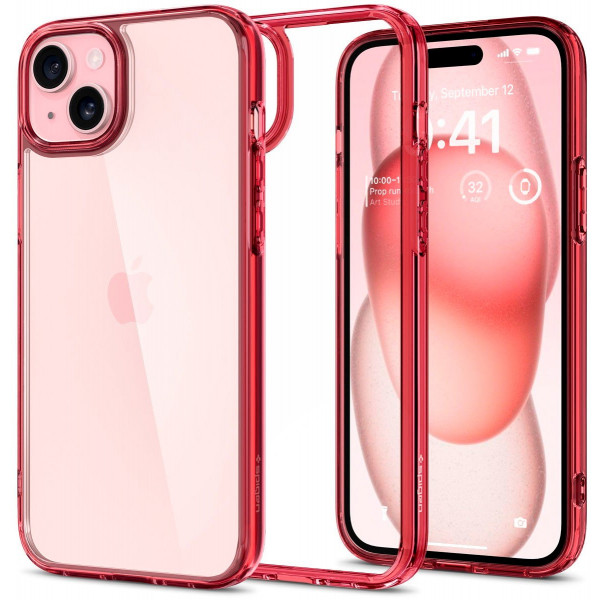 Фото - Чехол для смартфона Spigen for Apple iPhone 15 Plus Ultra Hybrid, Red Crystal (ACS06654)