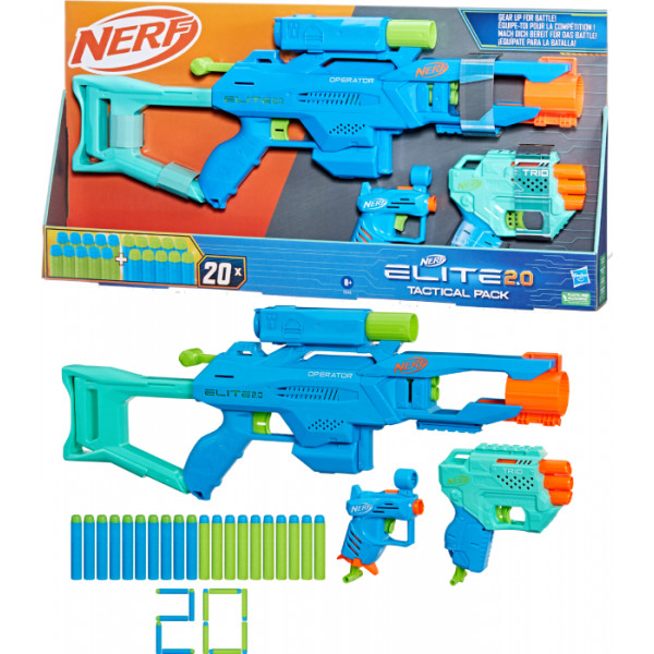 Фото - Бластер багатозарядний Hasbro Еліт 2.0 (F6146)
