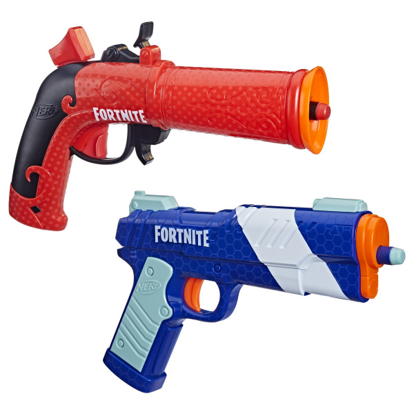 Фото - Бластер однозарядный Nerf Dual Pack серии Фортнайт (F6243)
