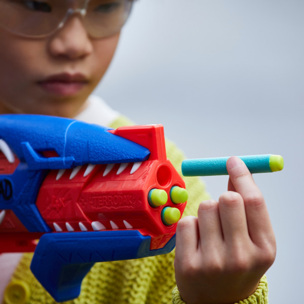 Фото - Бластер многозарядный Hasbro NERF TERRODAK (F6313)