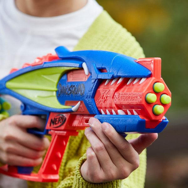 Фото - Бластер многозарядный Hasbro NERF TERRODAK (F6313)