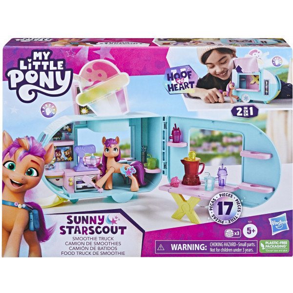 Фото - Колекційні фігурки набір Hasbro MY LITTLE PONY "Зоряний трейлер Снні" (F6339)