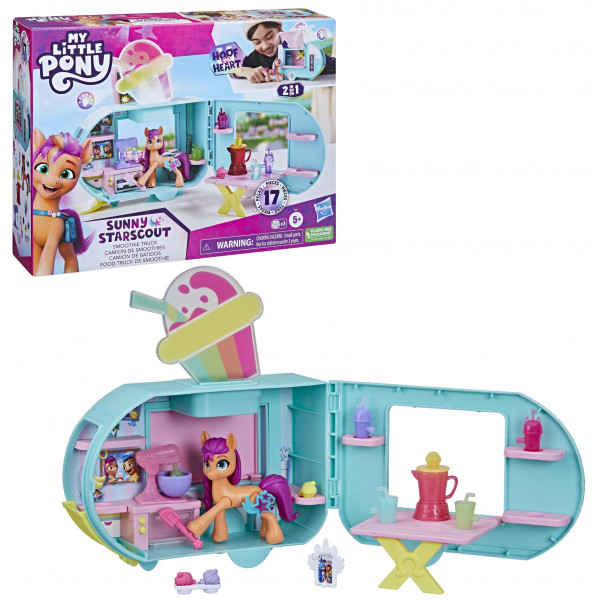 Фото - Колекційні фігурки набір Hasbro MY LITTLE PONY "Зоряний трейлер Снні" (F6339)