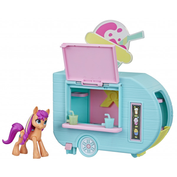 Фото - Колекційні фігурки набір Hasbro MY LITTLE PONY "Зоряний трейлер Снні" (F6339)