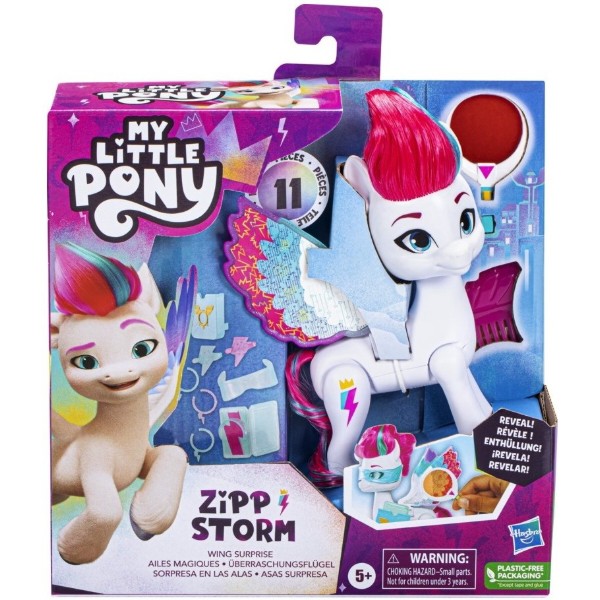 Фото - Коллекционная фигурка Hasbro MY LITTLE PONY "Крылья с сюрпризом" ZIPP STORM (F6346_F6446)