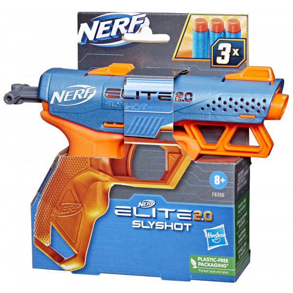 Фото - Бластер однозарядный Hasbro NERF ELITE 2.0 SLYSHOT (F6356)