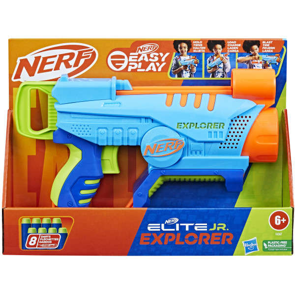 Фото - Бластер многозарядный Hasbro NERF ELITE JR EXPLORER (F6367)