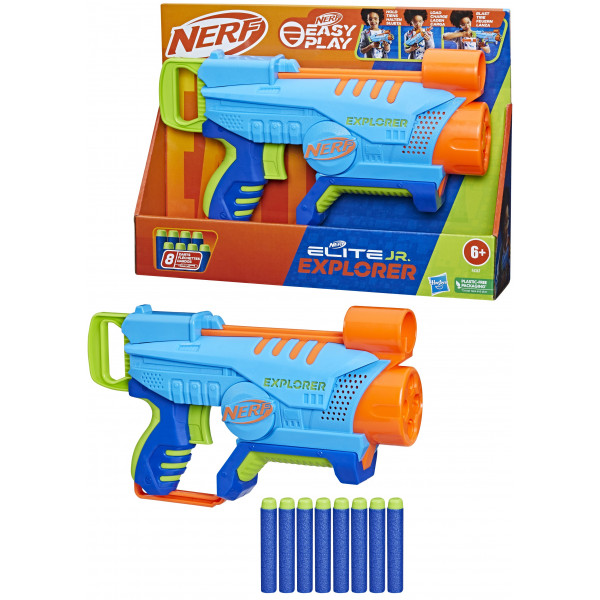 Фото - Бластер многозарядный Hasbro NERF ELITE JR EXPLORER (F6367)