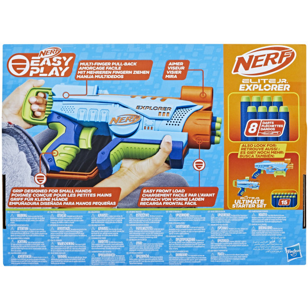 Фото - Бластер многозарядный Hasbro NERF ELITE JR EXPLORER (F6367)