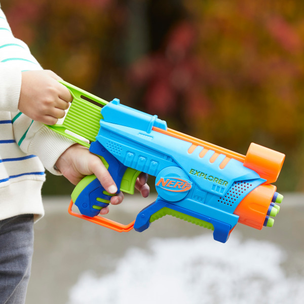 Фото - Бластер многозарядный Hasbro NERF ELITE JR EXPLORER (F6367)