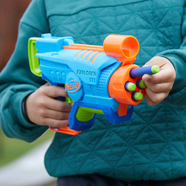 Фото - Бластер многозарядный Hasbro NERF ELITE JR EXPLORER (F6367)