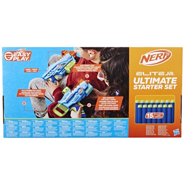 Фото - Бластер многозарядный Hasbro NERF JUNIOR ULTIMATE STARTER SET (F6369)
