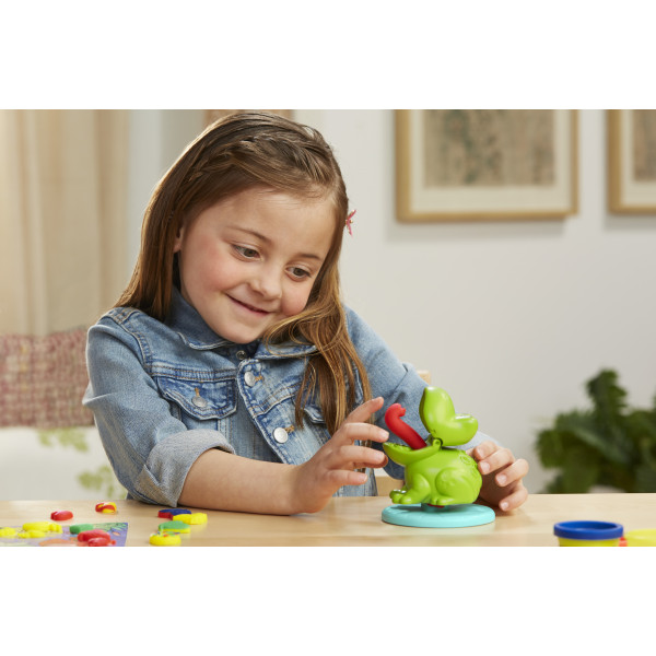 Фото - Набори для ліплення Play Doh Hasbro Play-Doh "Жабка та кольори" (F6926)