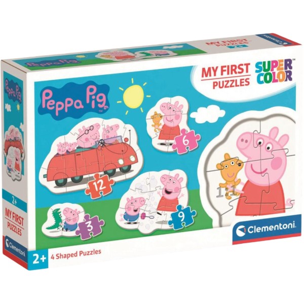 Фото - Пазлы (до 2 лет) Clementoni 4в1 Peppa Pig серия My First Puzzles (20829)