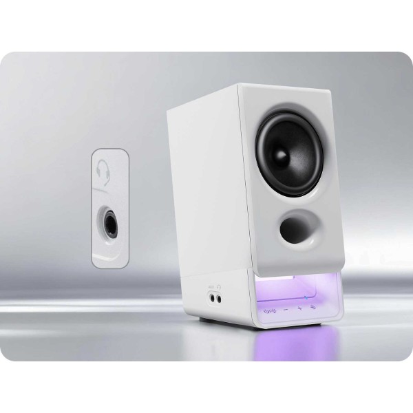 Фото - Комп'ютерна акустика компактна 2.0 Edifier R20BT White 2.0 5W USB Bluetooth