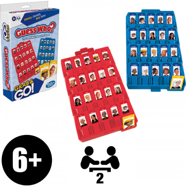 Фото - Настільна гра карткова (5-7 років) Hasbro Вгадай хто? (F8257)