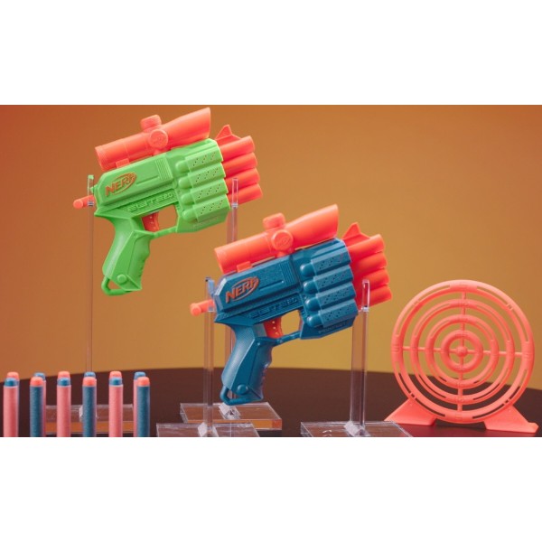 Фото - Бластер многозарядный Hasbro NERF ELITE 2.0 FACE OFF TARGET SET (F8273)