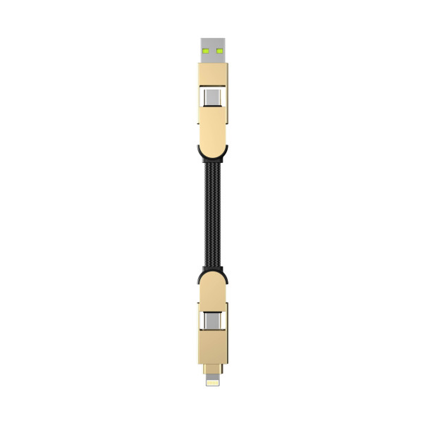 Фото - Кабель синхронізації даних Rolling Square inCharge X 100W Beige (X03WR)