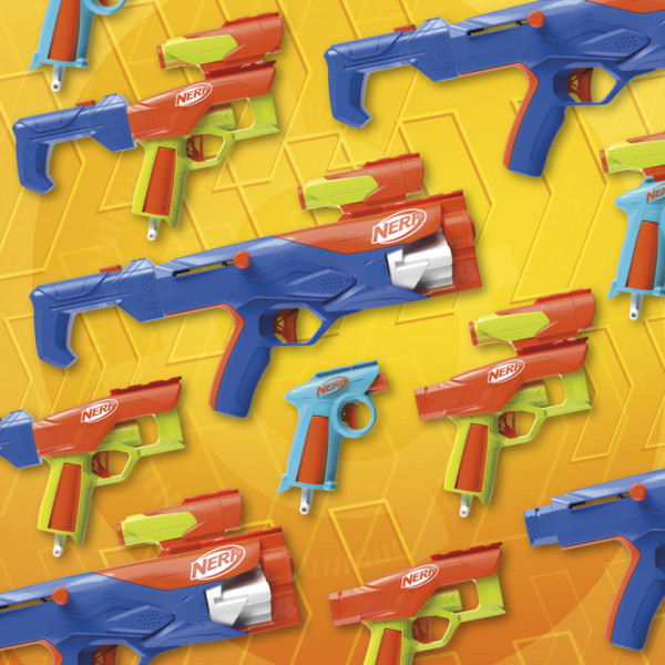 Фото - Бластер багатозарядний Hasbro Набір 3 шт. та 18 стріл, серії ''Nerf N Series'' (F8633)