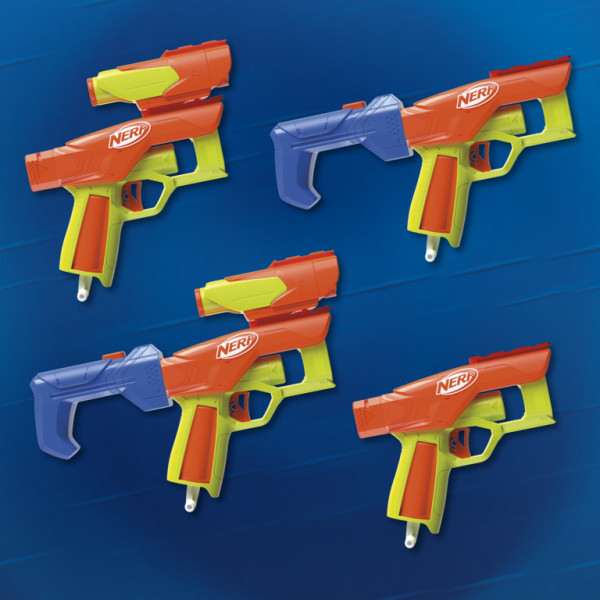 Фото - Бластер багатозарядний Hasbro Набір 3 шт. та 18 стріл, серії ''Nerf N Series'' (F8633)