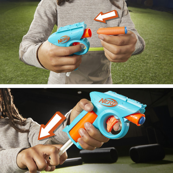 Фото - Бластер багатозарядний Hasbro Набір 3 шт. та 18 стріл, серії ''Nerf N Series'' (F8633)