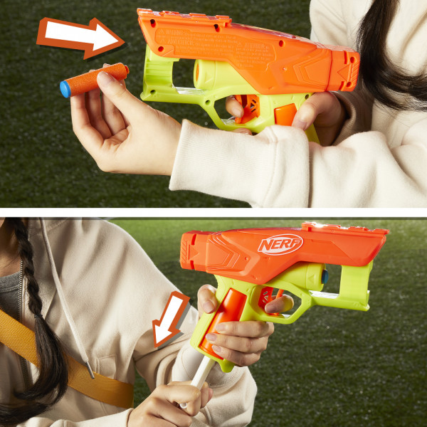 Фото - Бластер багатозарядний Hasbro Набір 3 шт. та 18 стріл, серії ''Nerf N Series'' (F8633)