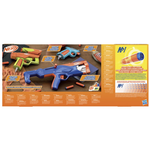 Фото - Бластер багатозарядний Hasbro Набір 3 шт. та 18 стріл, серії ''Nerf N Series'' (F8633)