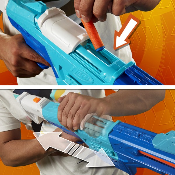 Фото - Бластер многозарядный Nerf Series Shadow Storm (F8635)