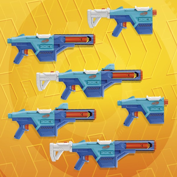 Фото - Бластер многозарядный Nerf Series Shadow Storm (F8635)