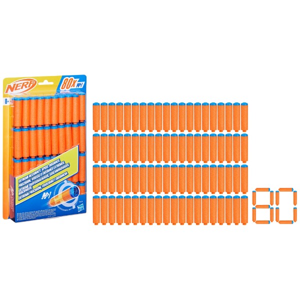 Фото - Стрелы для бластеров Hasbro 80 стрел серии ''Nerf N Series'' (F8638)