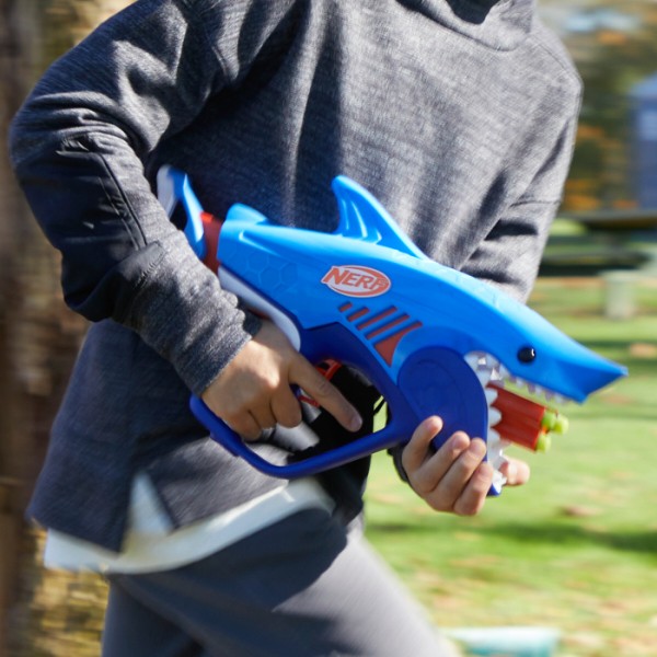Фото - Бластер многозарядный Hasbro Шаркфайер серии Nerf Wild (F8645)